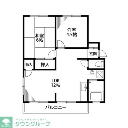 ジュネスCの物件間取画像